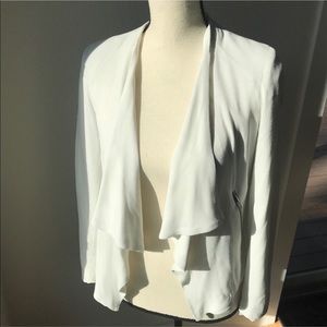 Bb Dakota Drape Front Jacket